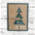 Mid Century Christmas Tree Stencil