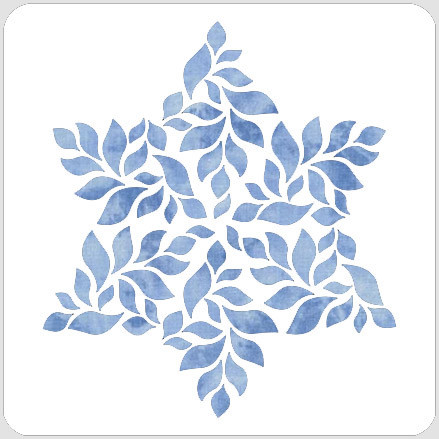Three Diamonds Stencil - A Colorful Life Designs