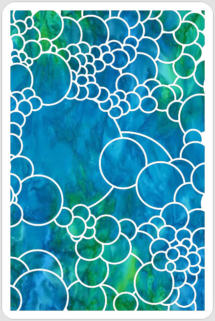 Mr. Bubble Stencil - A Colorful Life Designs