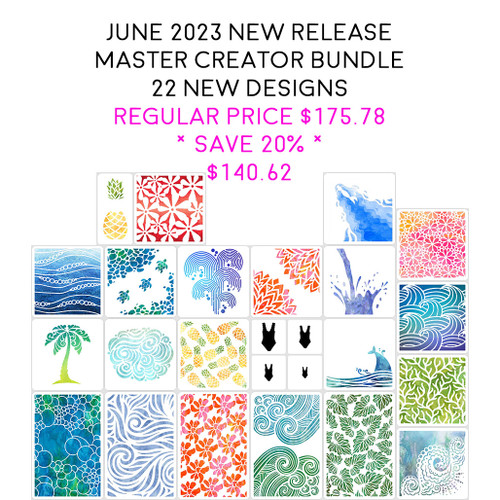 Master Creator Bundle June 2023 - A Colorful Life Designs