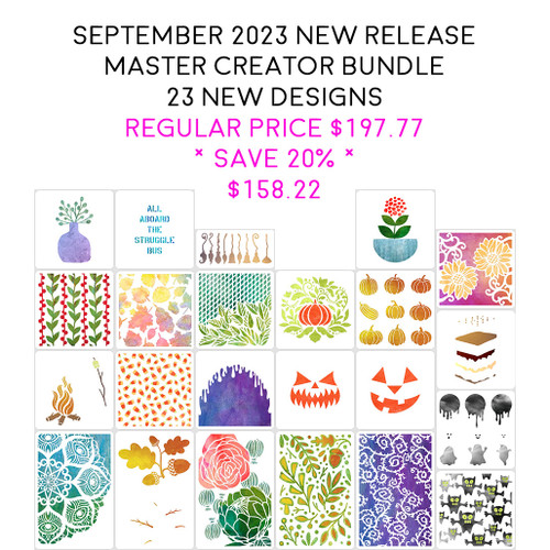 Master Creator Bundle September 2023 - A Colorful Life Designs