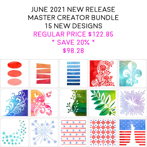 Master Creator Bundle June 2021 - A Colorful Life Designs