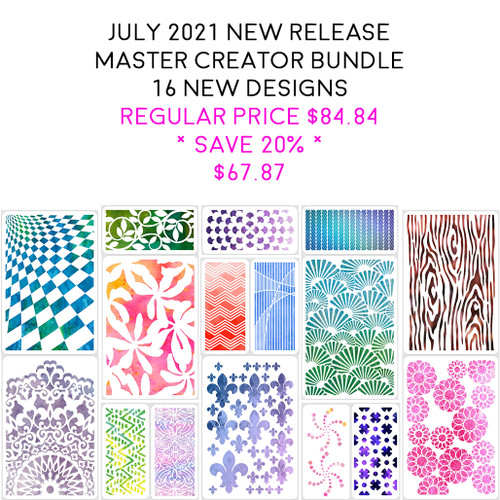 Master Creator Bundle July 2021 - A Colorful Life Designs