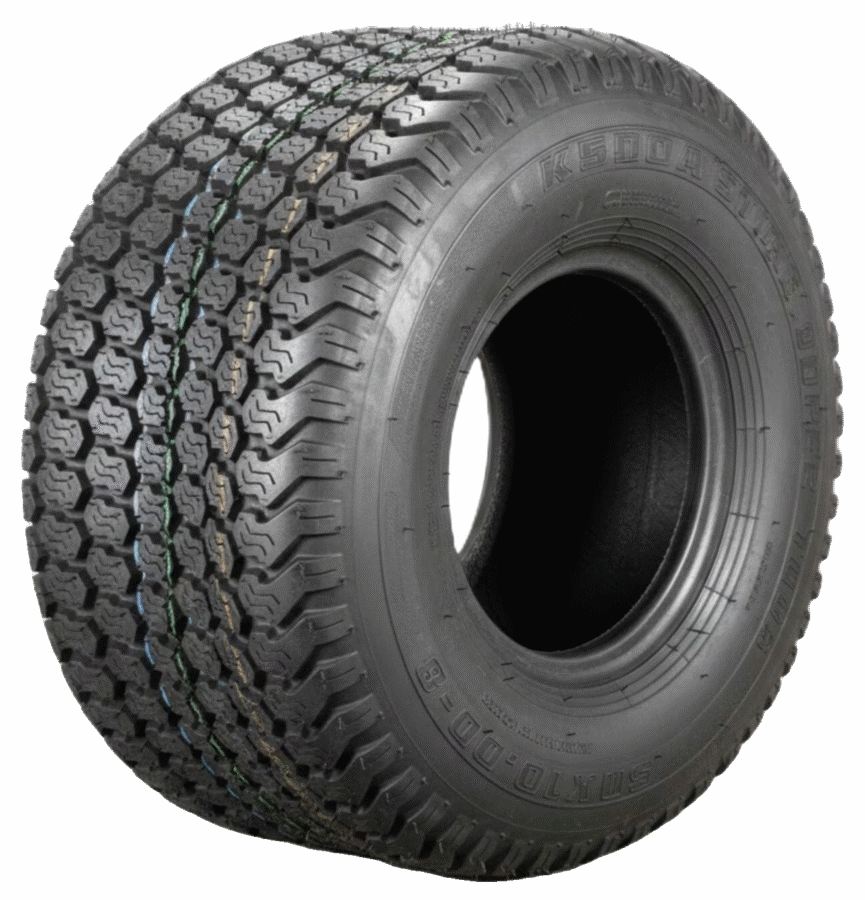 20x10.00-8 Kenda K500 Super Turf Lawn Mower Tire, 6 Ply — 2 tires shown