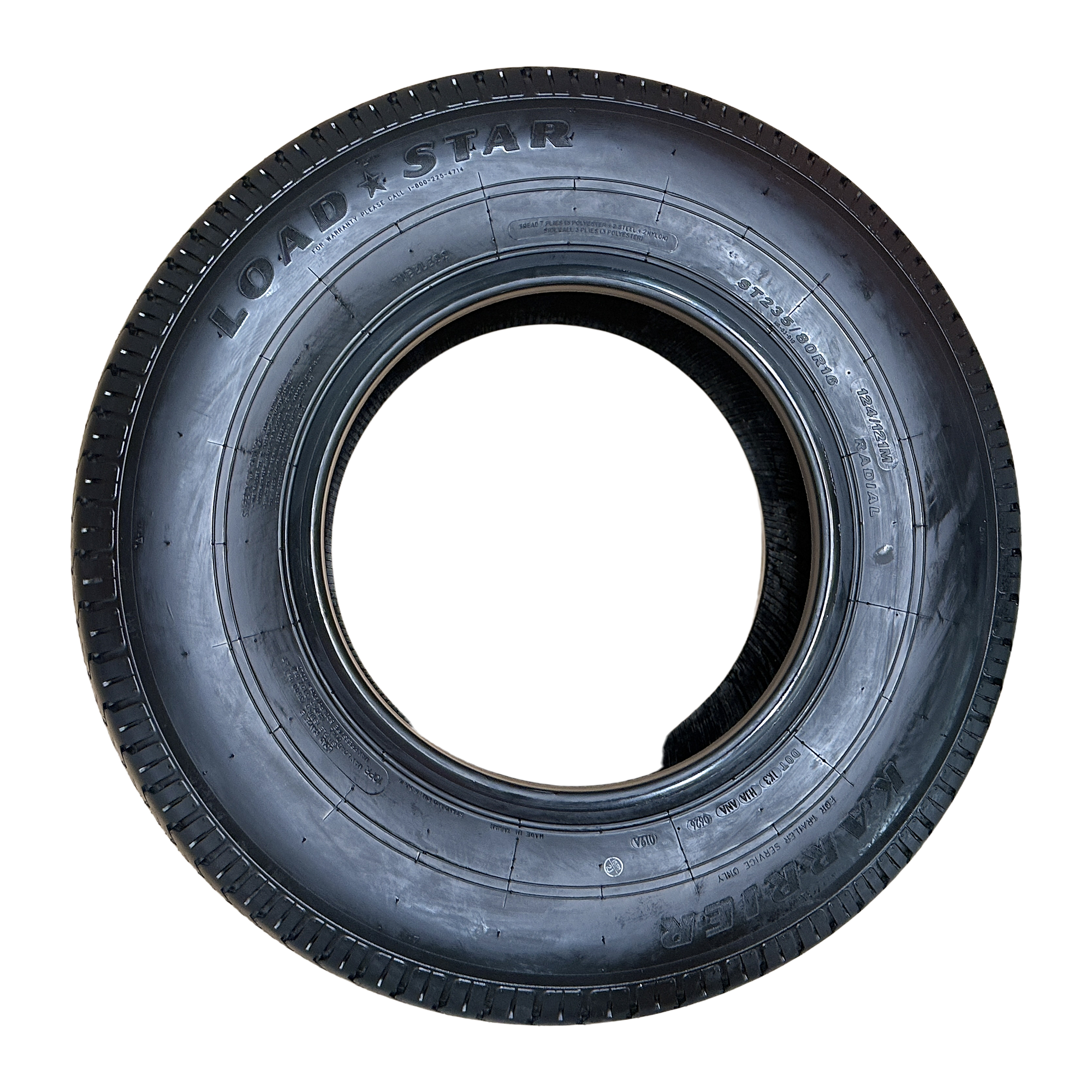 ST235/80R16 Kenda Karrier Radial Trailer Tire, 10 Ply