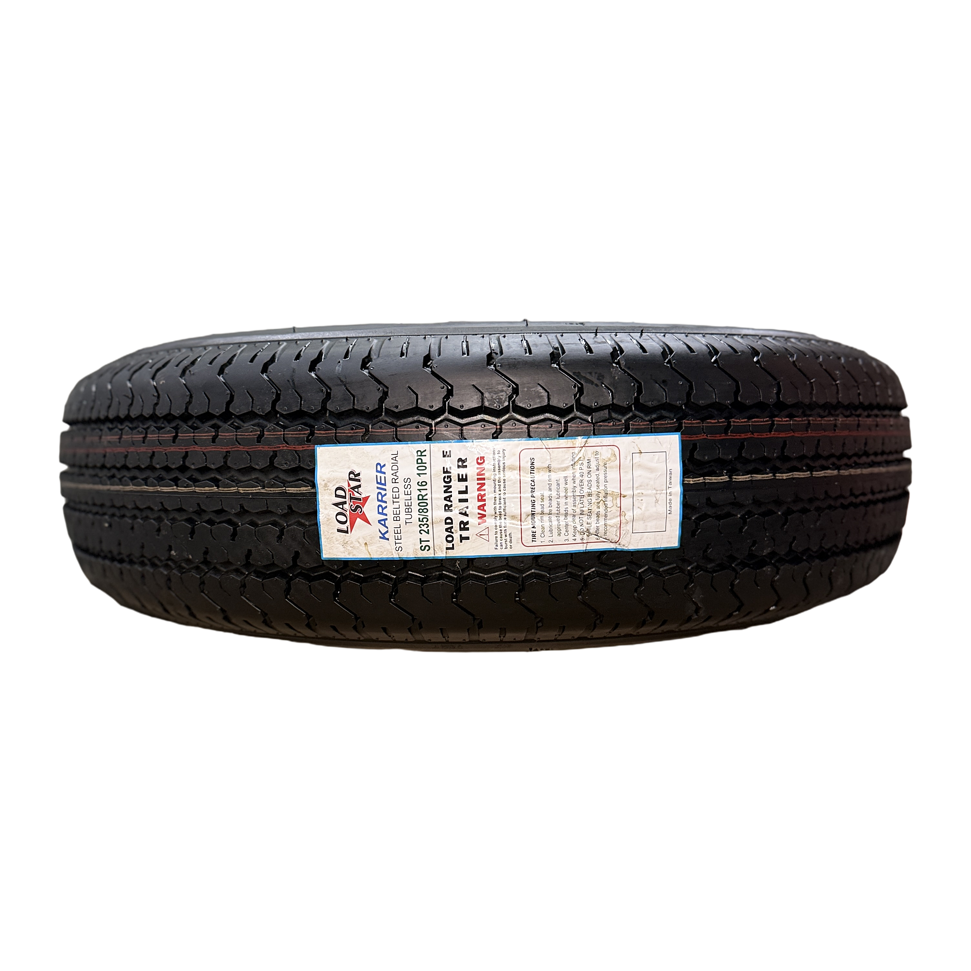 ST235/80R16 Kenda Karrier Radial Trailer Tire, 10 Ply