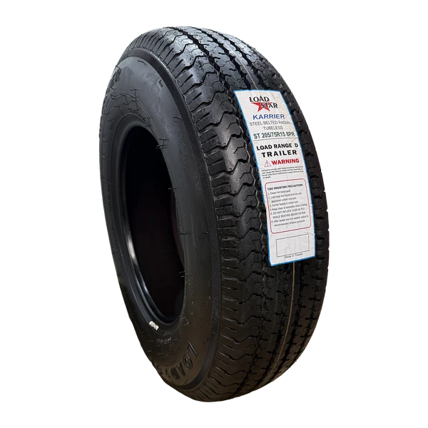 ST205/75R15 Kenda Karrier Radial Trailer Tire, 8 Ply
