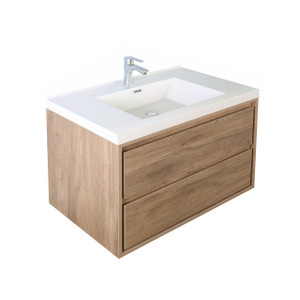 Sage 36" Wall Mounted Modern Vanity Sage 36" Wall Mounted Modern Vanity