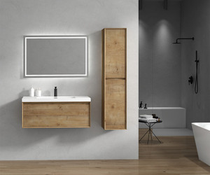BELLA 42'' WALL MOUNTED VANITY WITH ACRYLIC TOP BELLA 42'' WALL MOUNTED VANITY WITH ACRYLIC TOP