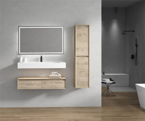 ALYSA 48'' FLOATING VANITY WITH 16 ACRYLIC SINK ALYSA 48'' FLOATING VANITY WITH 16 ACRYLIC SINK