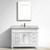 CASTILLO 48" Bathroom Vanity With Carrara Marble Top