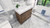 DOLCE 42" MODERN BATHROOM VANITY W/ RIGHT SIDE DRAWERS DOLCE 42" MODERN BATHROOM VANITY W/ RIGHT SIDE DRAWERS
