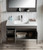 Alma 42" Wall Mounted Left Side Modern Vanity