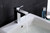Tona Bath Matte Black Angular Modern Single Lever Faucet