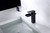 MODERN SINGLE HOLE WATERFALL FAUCET IN MATTE BLACK MP005H MODERN SINGLE HOLE WATERFALL FAUCET IN MATTE BLACK MP005H