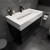 MAX 36" WALL MOUNTED BATH VANITY WITH 16 ACRYLIC SINK MAX 36" WALL MOUNTED BATH VANITY WITH 16 ACRYLIC SINK