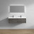 BELLA 60'' DOUBLE SINK WALL MOUNTED VANITY WITH ACRYLIC TOP