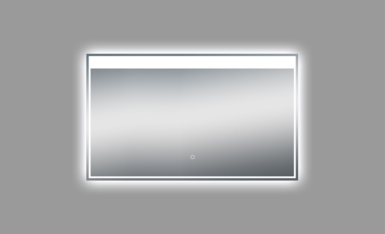 TONA 40 INCH WALL MOUNTED BATHROOM MIRROR WITH LED LIGHT