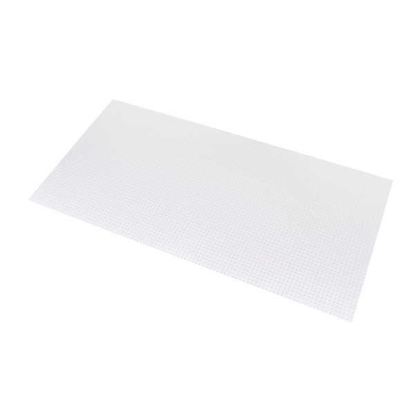 Polycarbonate Sheet - 3mm - 1/2in Grid Pattern - 47in x 23in