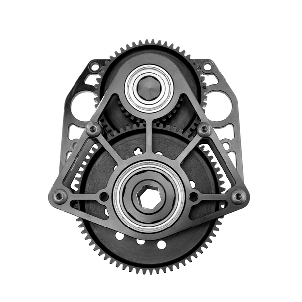 2 Motor Drivetrain Gearbox - Through Bore