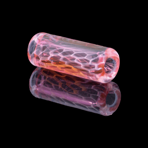 Ryan Teurfs Gold Fume Honeycomb Glass Tip