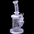 Sandblasted Shattered Glass Banger Hanger
