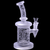 Sandblasted Shattered Glass Banger Hanger