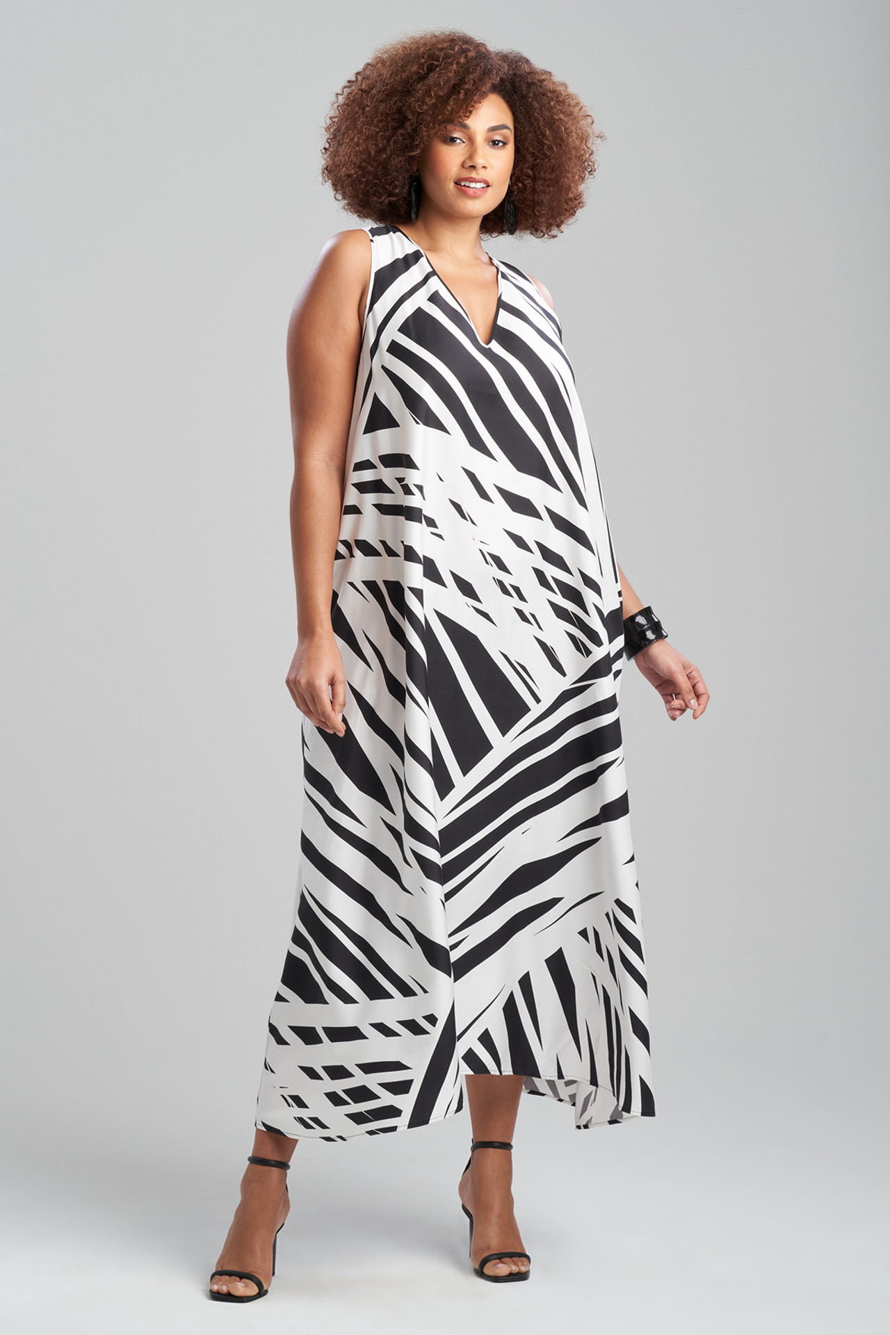 Buy Katana Cotton Silk V-Neck Dress Online | Natori