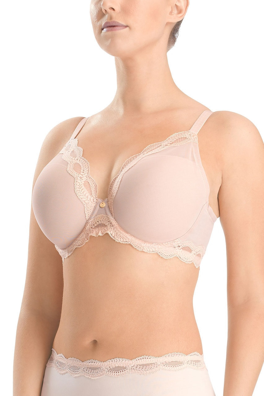 Natori Support Full Figure Pure Allure Full Figure Contour Underwire Bra  Style 736099