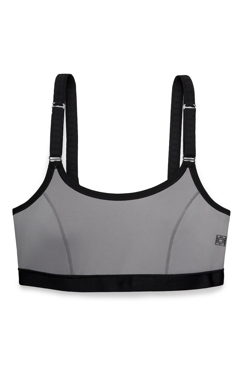 Champion Womens Show-Off Underwire Sports Bra, 36D, White/Black 