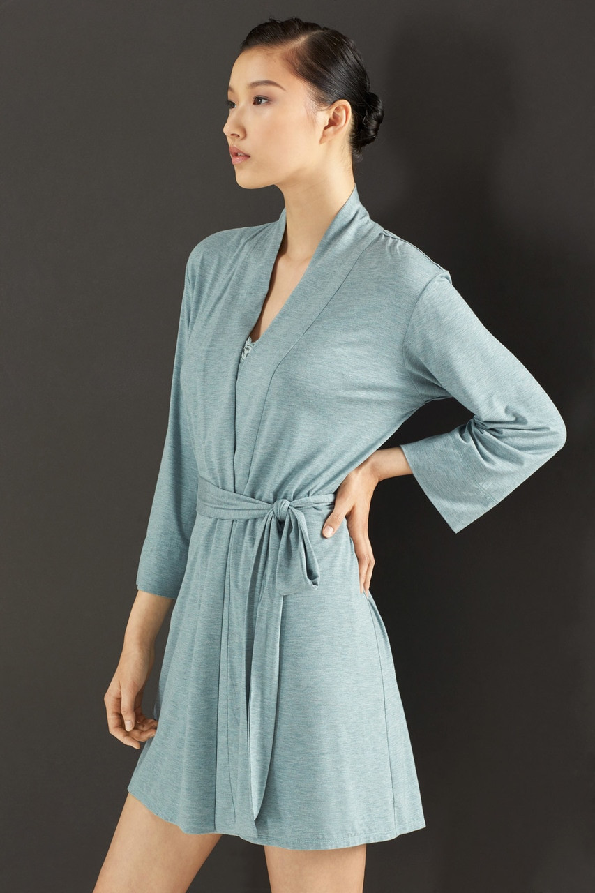 Buy Feathers Essentials Lenzing™ Ecovero™ Viscose Robe and
