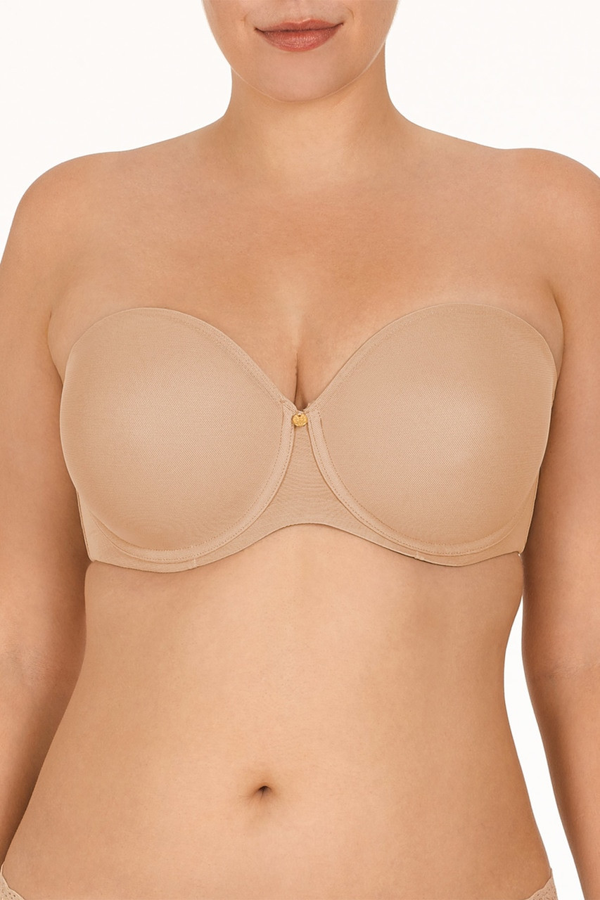 NATORI Café Streamline Full Figure Contour Strapless Bra, US 30DD