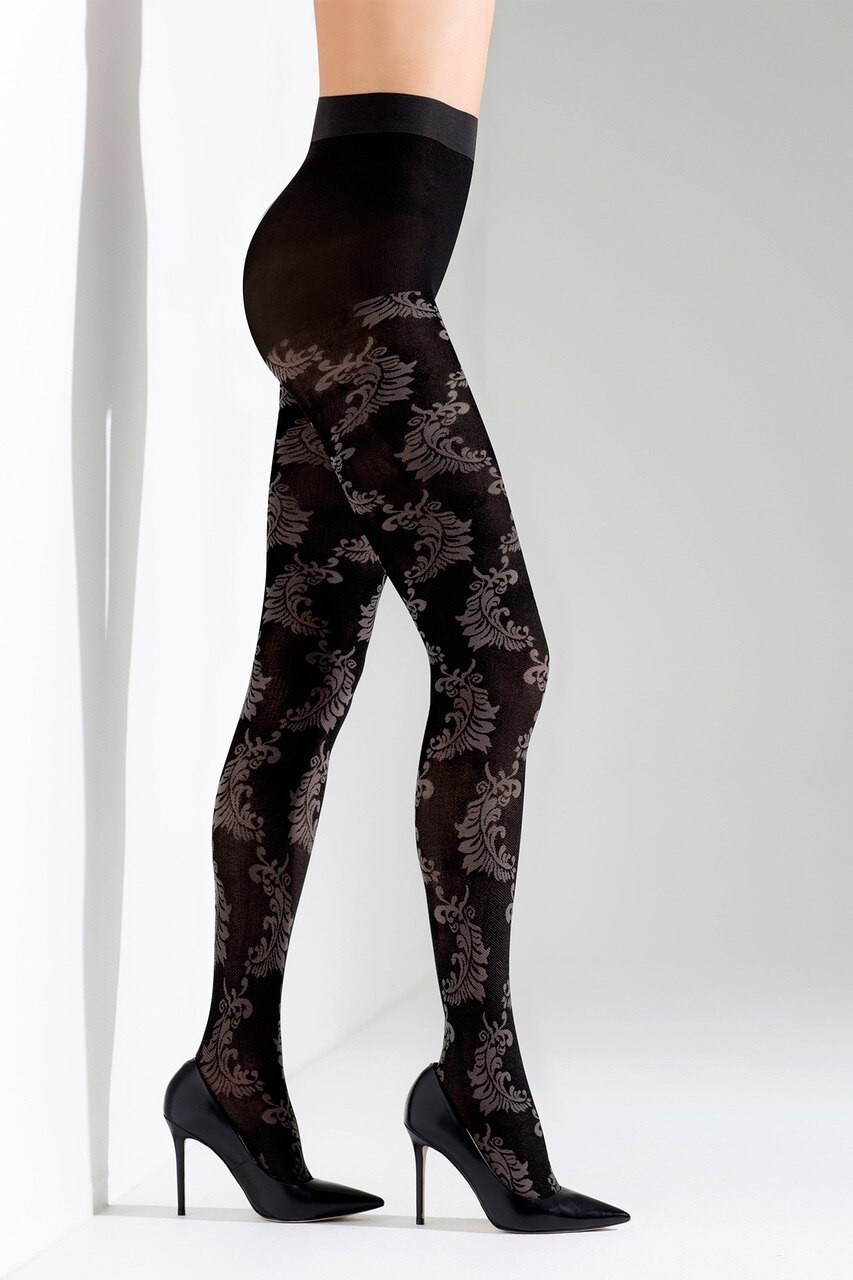 Natori Lace Cutout Tights