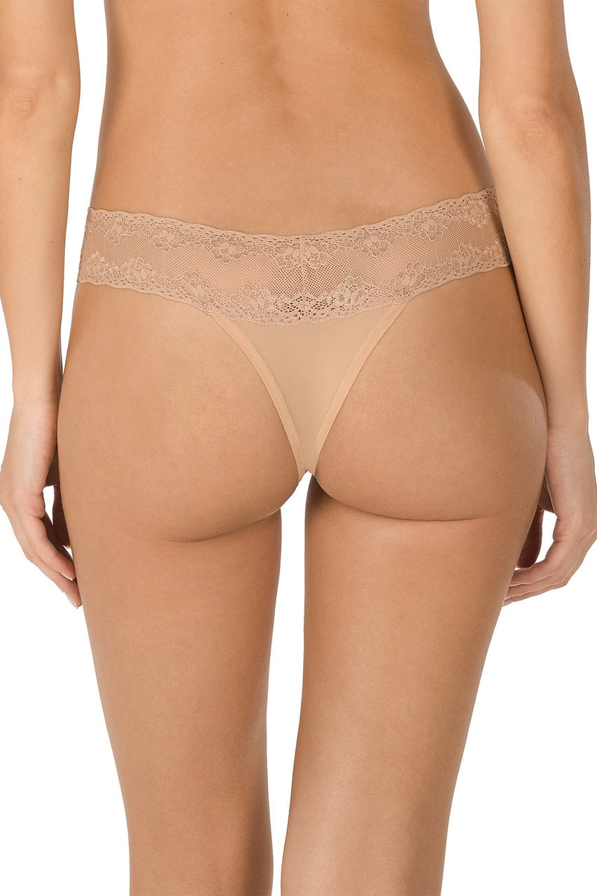 Bliss Perfection O/S Thong 3 Pack - Cafe