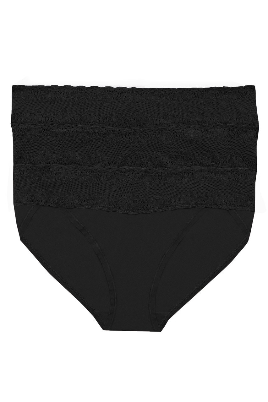 Buy Bliss Perfection One-Size V-Kini 3 Pack - Black Online