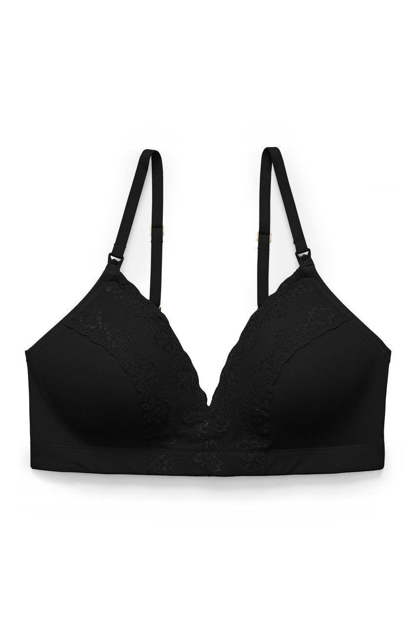 Natori Women's Maternity Bliss Perfection Wireless Nursing Bra, Cafe, 30A  at  Women's Clothing store