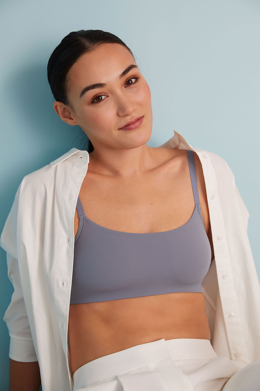 Natori Limitless Convertible Sports Bralette Gray - $30 (76% Off