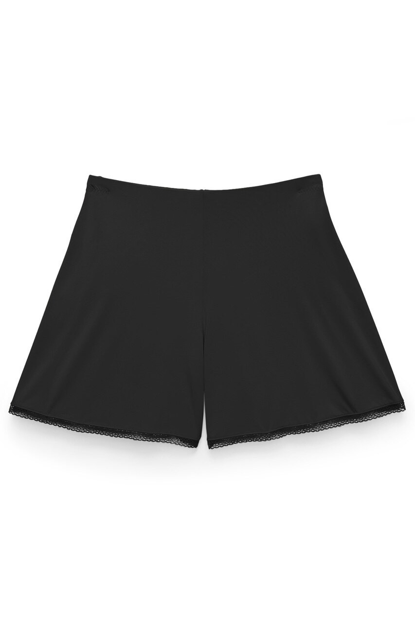 Barely-There Slip Shorts - Black