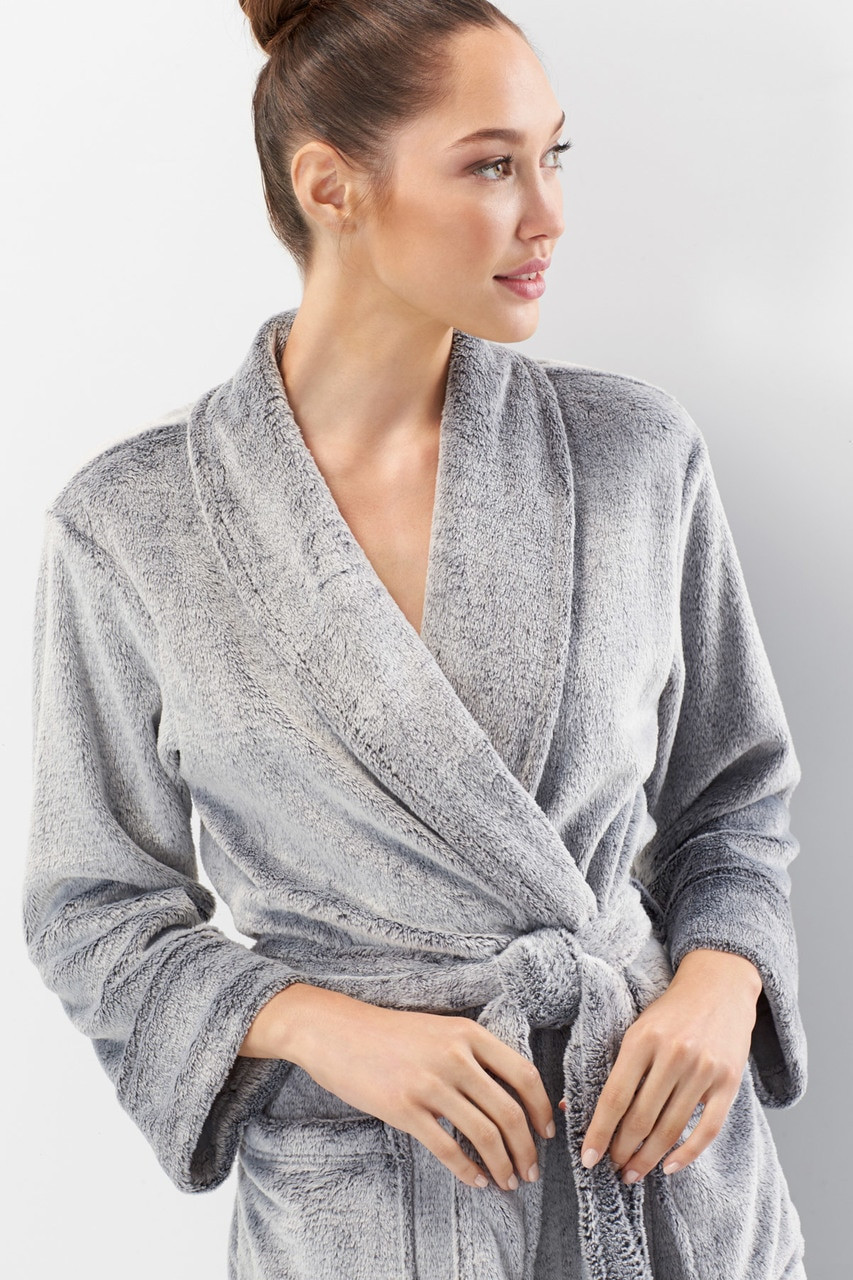 Frosted Casmere Fleece Robe