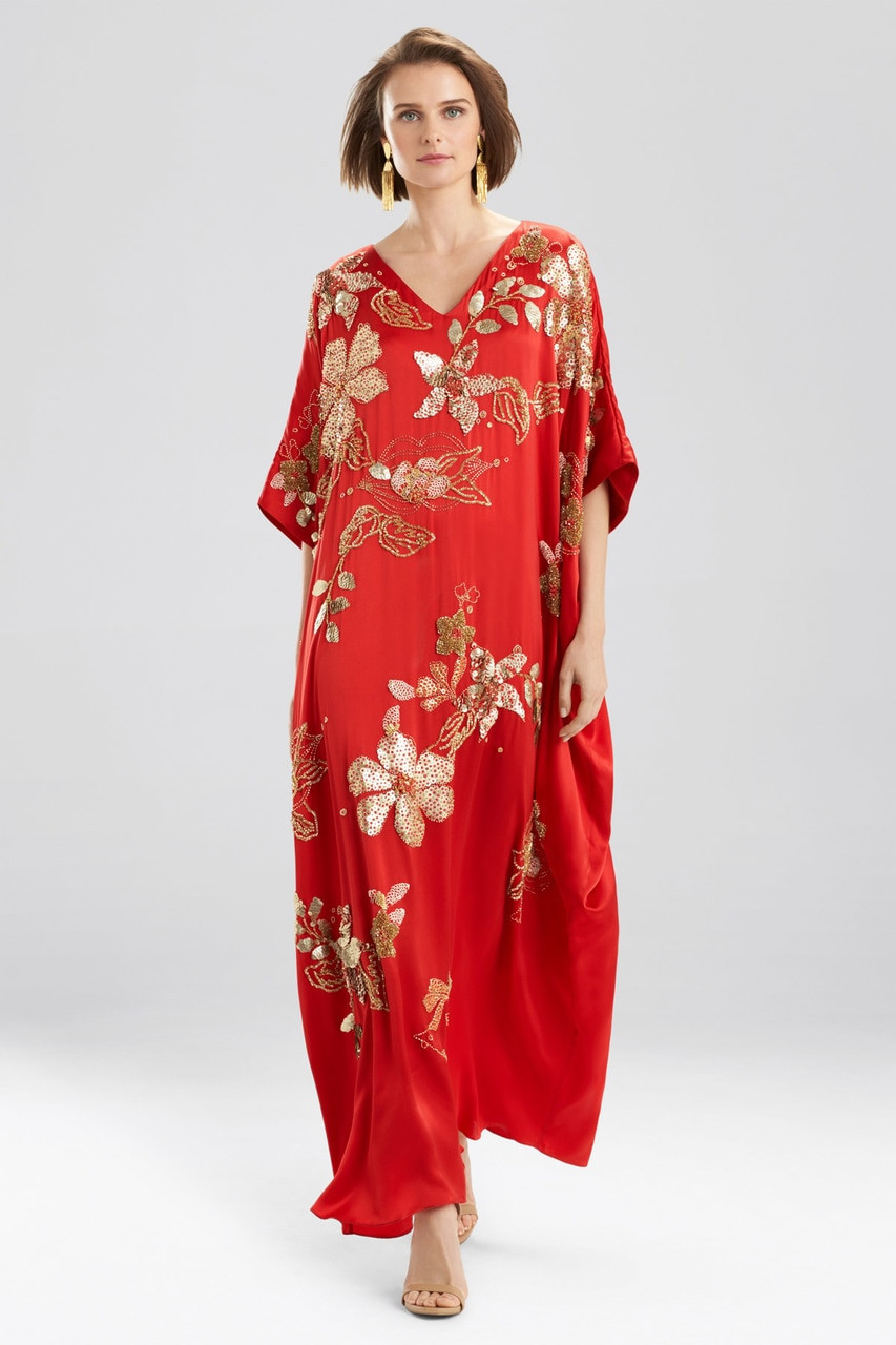 floral caftan