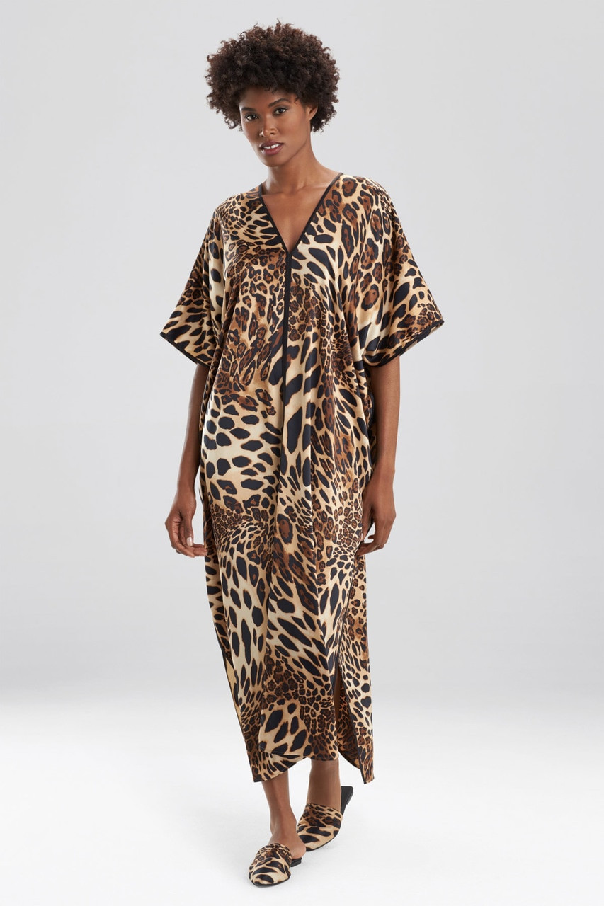 leopard caftan