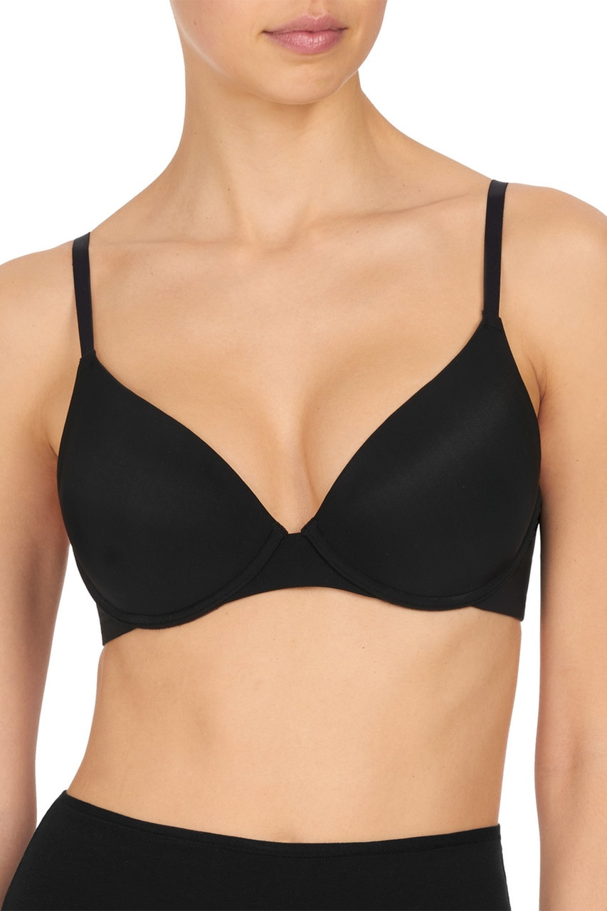 Swim Secret Convertible Push-Up Bikini Top | Black Hue