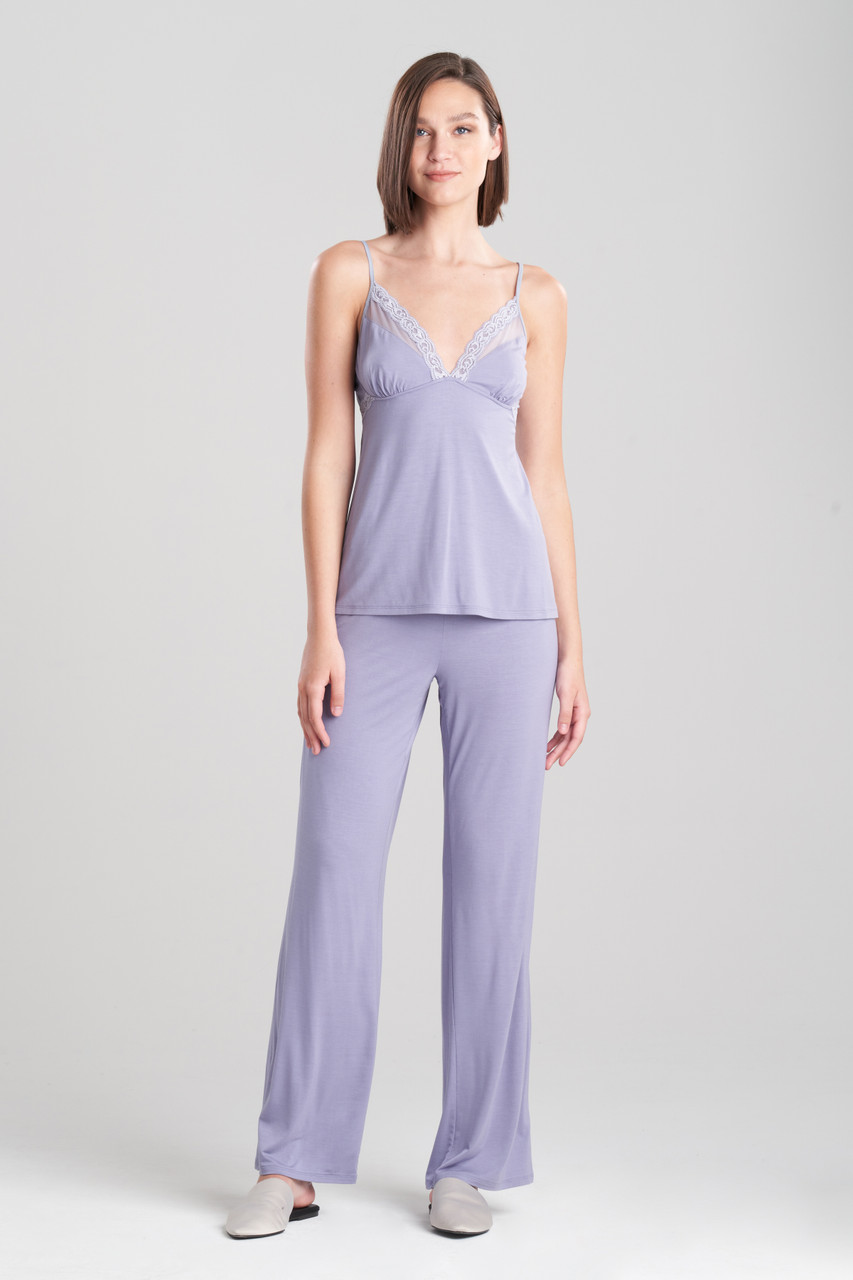 Natori Kuma Notch Pajamas, Women's, Purple, Size 1x | Sleep & Loungewear