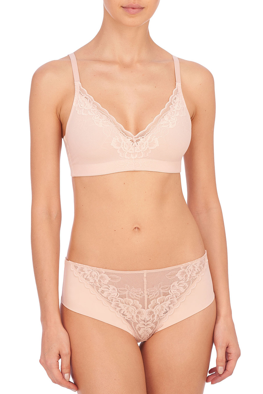 Victoria's Secret Second Skin Satin Bra Panty Set 40C/L