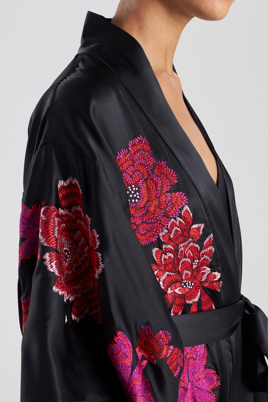 Buy Imperial Embroidery Silk Robe Online | Natori