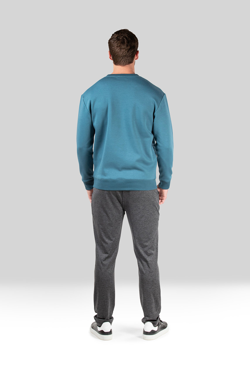 Bagani Brushed Fleece Side Zip Pullover Sweatshirt