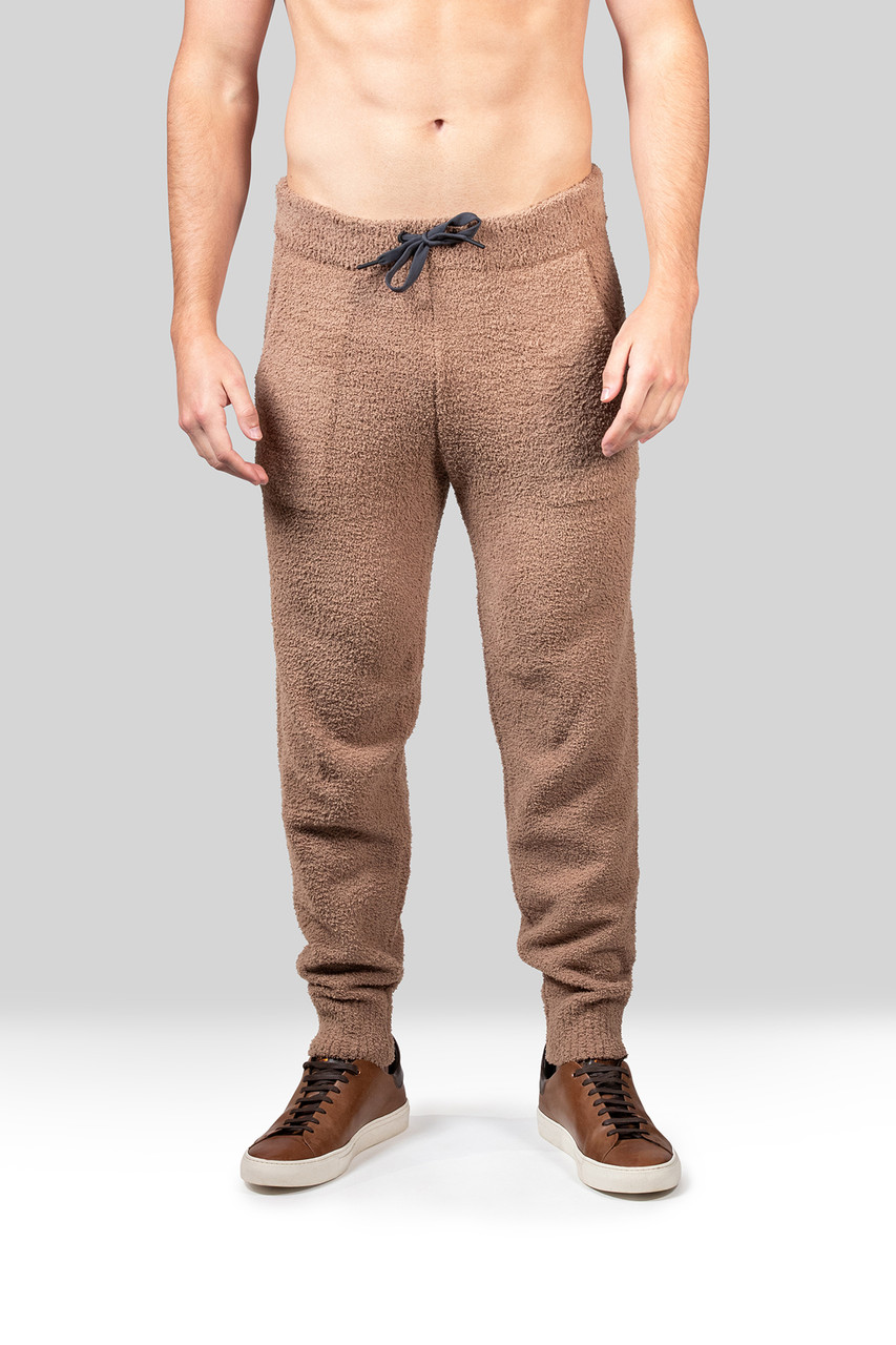 Akio Fleece Chenille Jogger Pants