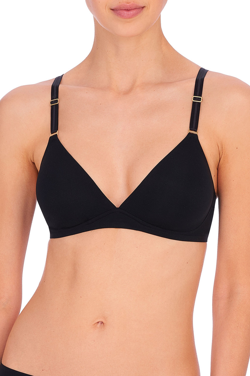 Stella McCartney Lingerie Stella Mesh Contour Balconette Bra Black