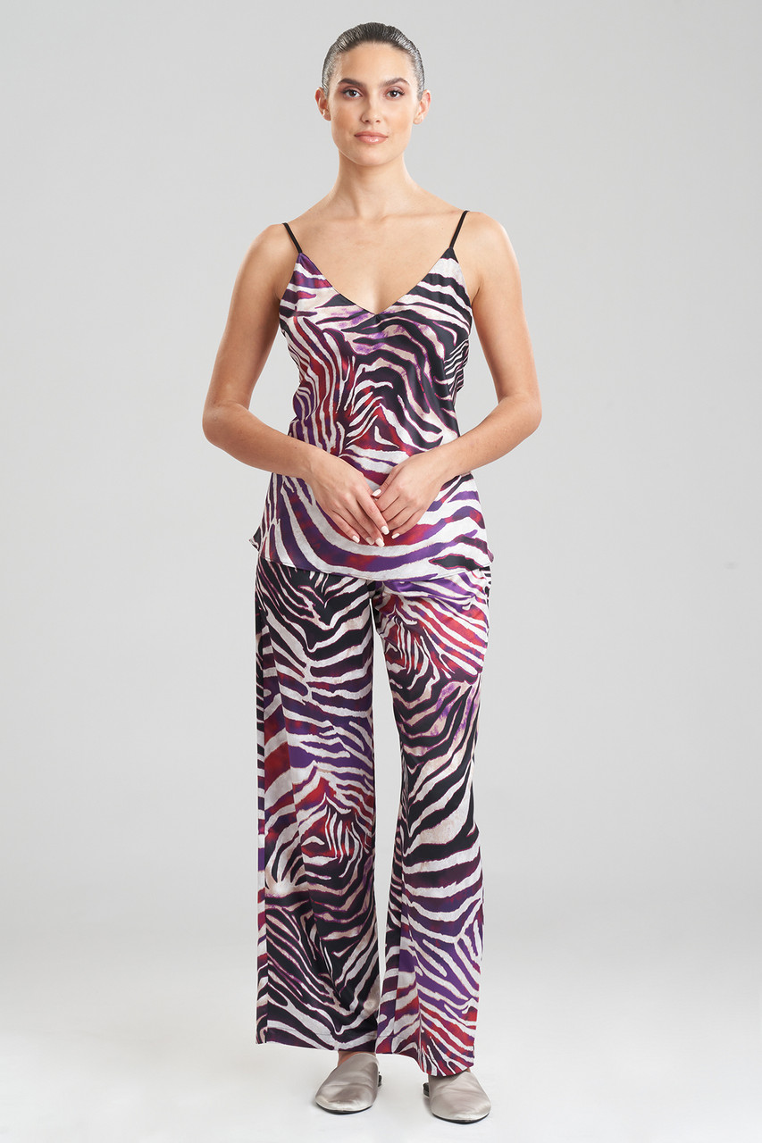 Natori Kuma Notch Pajamas, Women's, Purple, Size 1x | Sleep & Loungewear
