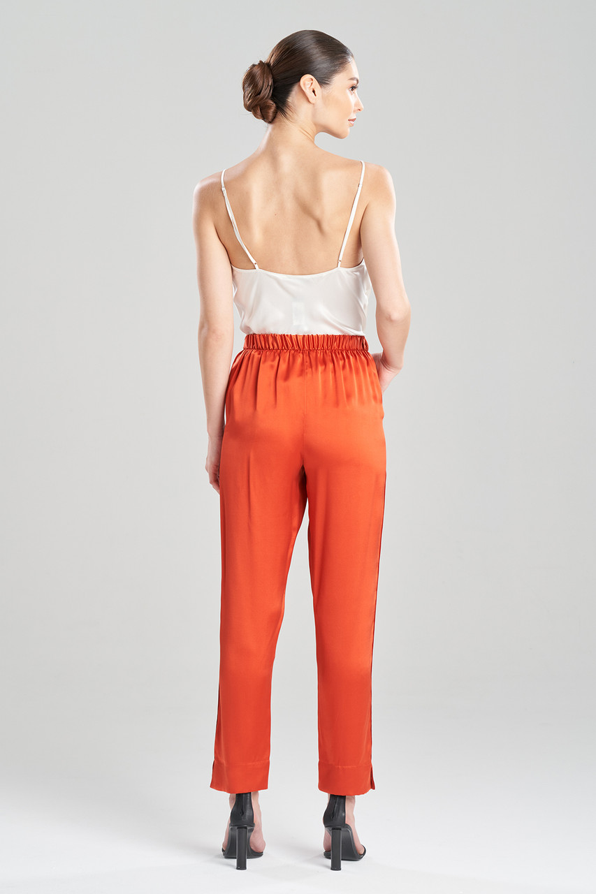 Key Essentials Silk Straight Leg Pants